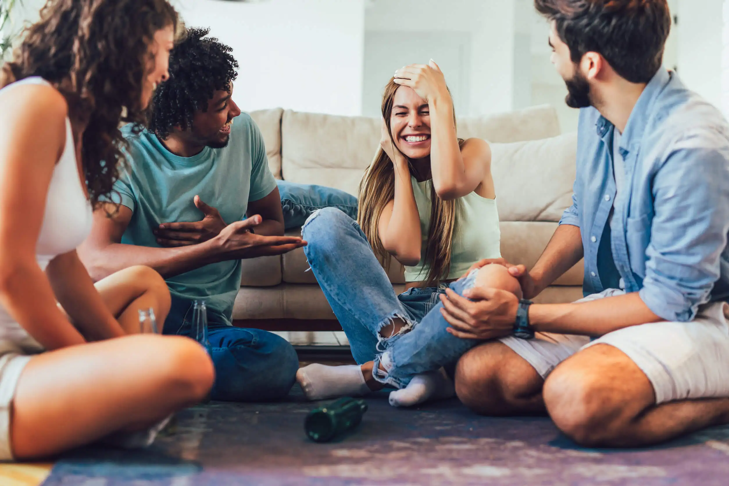 Soñar con amigos implica querer diversión